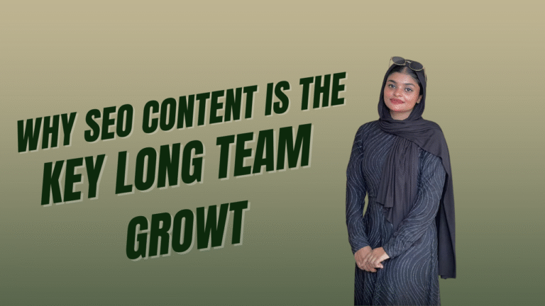 Why SEO Content is the Key Long Team Growth